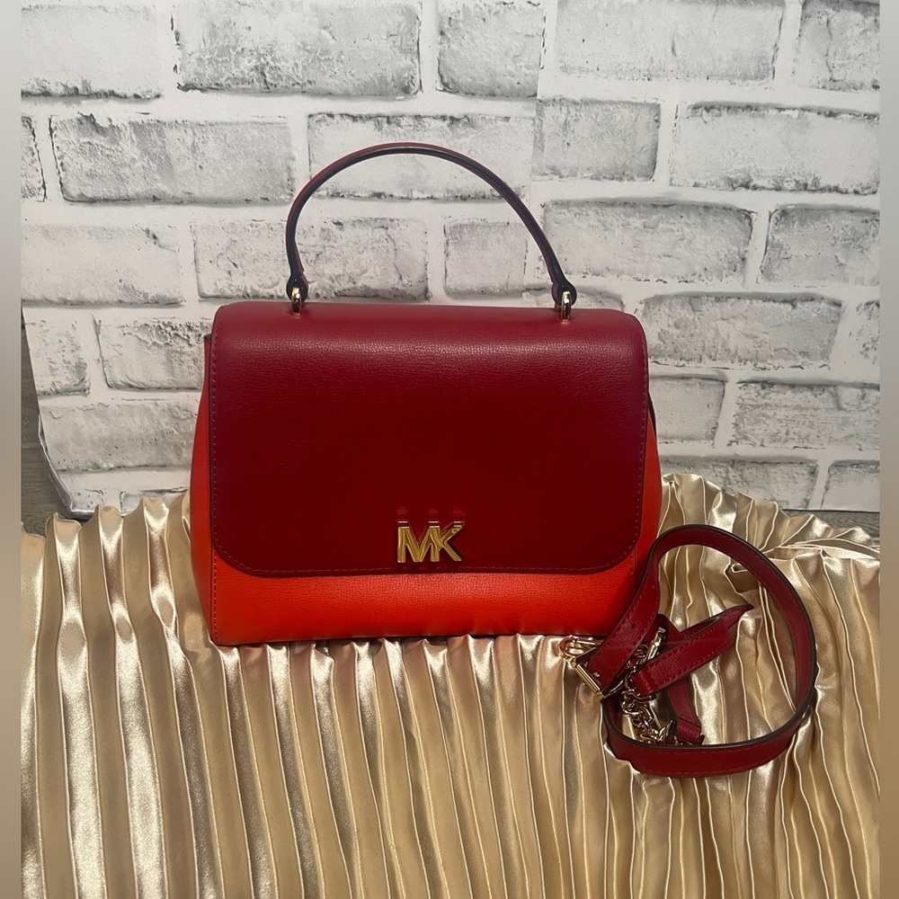 Michael Kors leather satchel
